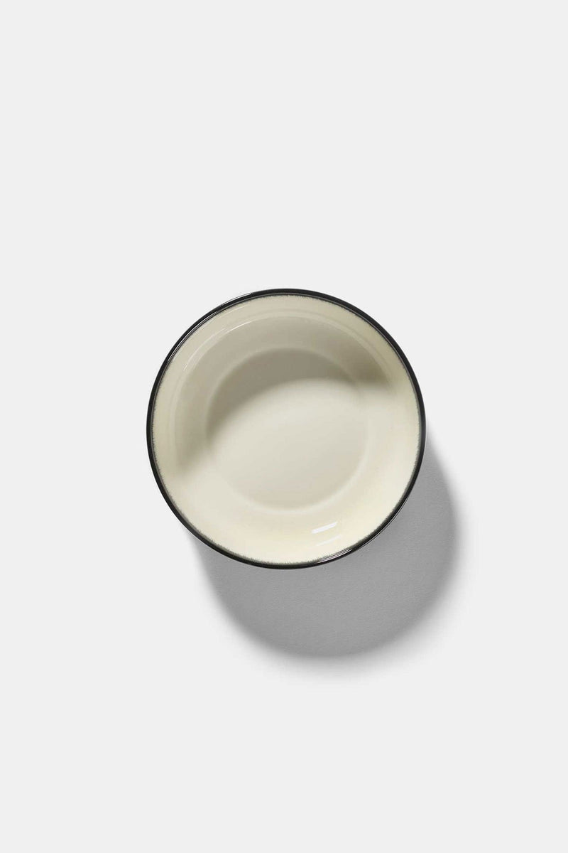 Dé porcelain high plate (Var. A) - D: 15,5cm (2x)