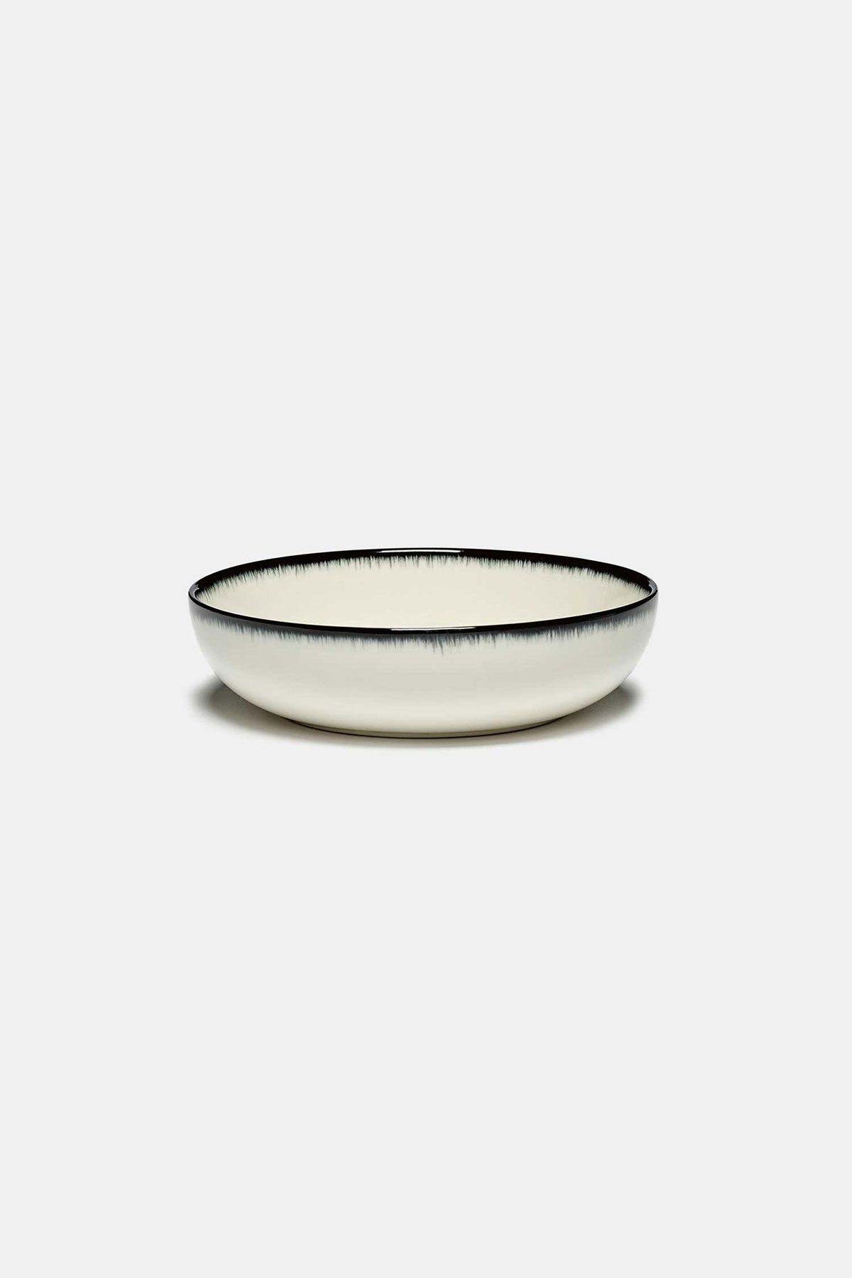 Dé porcelain high plate (Var. A) - D: 15,5cm (2x)