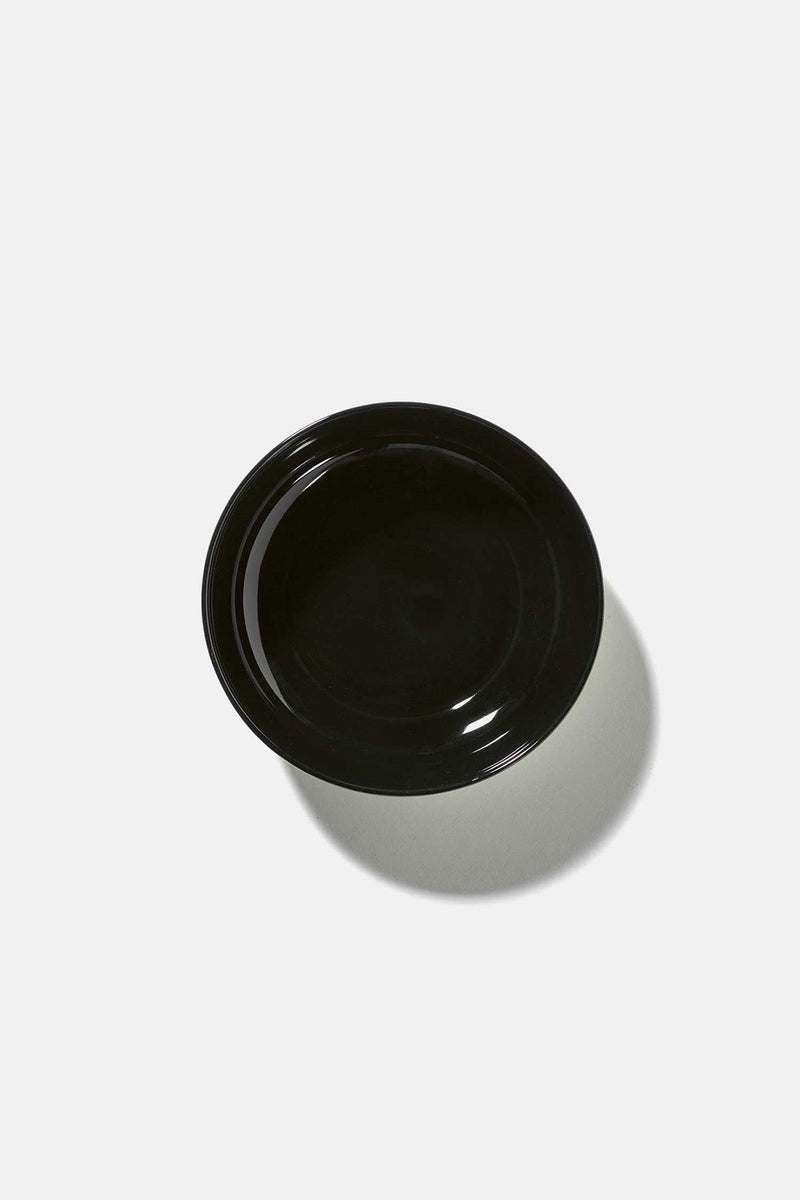 Dé porcelain high plate (Var. B) - D: 15,5cm (2x)