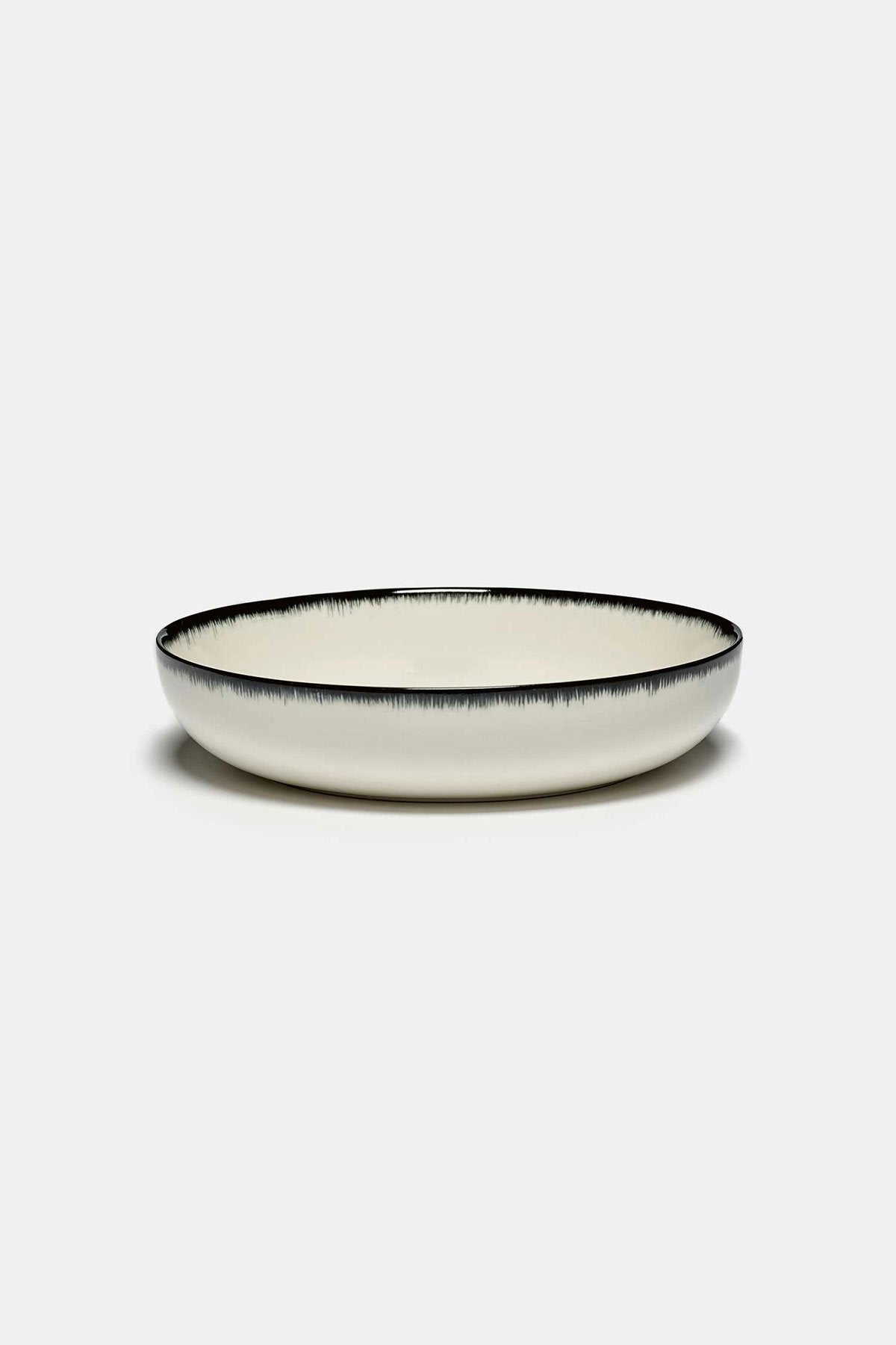 Dé porcelain high plate (Var. A) - D: 18,5cm (2x)