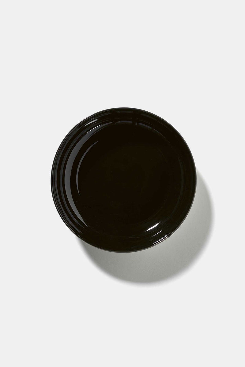 Dé porcelain high plate (Var. B) - D: 18,5cm (2x)