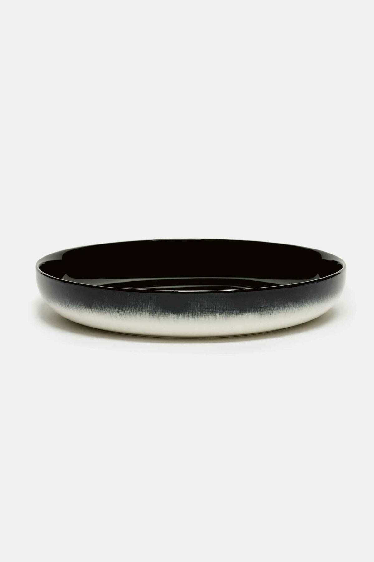Dé porcelain high plate (Var. B) - D:24cm (2x)