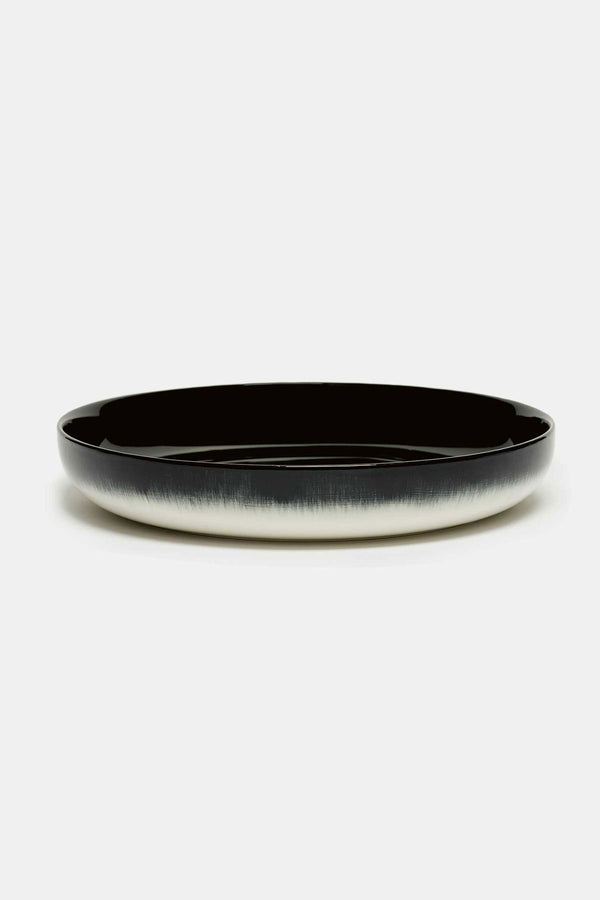 Dé porcelain high plate (Var. B) - D:24cm (2x)