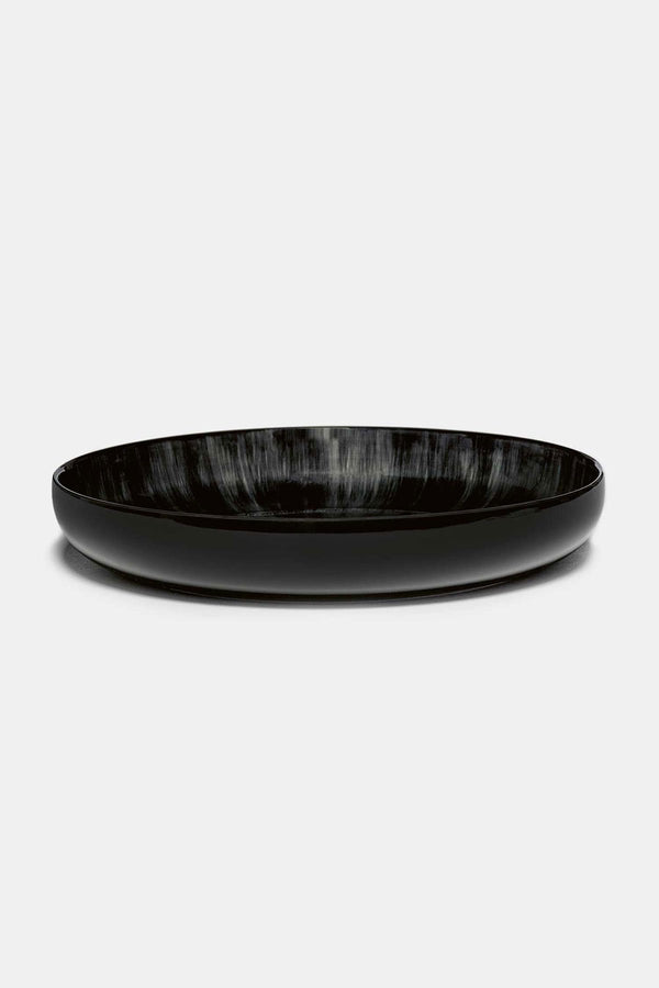 Dé porcelain high plate (Var. C) - D:24cm (2x)