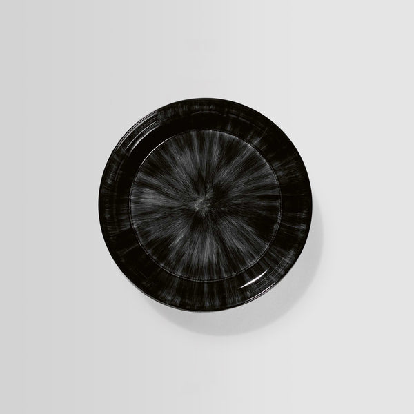Dé porcelain high plate (Var. C) - D:24cm (2x)