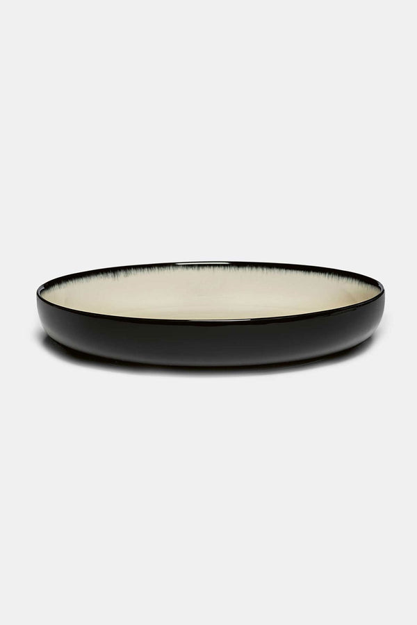 Dé porcelain high plate (Var. A) - D:24cm (2x)