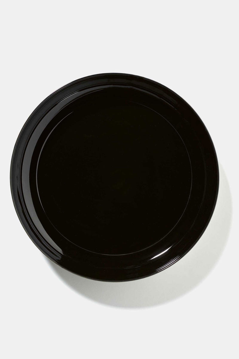 Dé porcelain high plate (Var. B) - D:27cm (2x)
