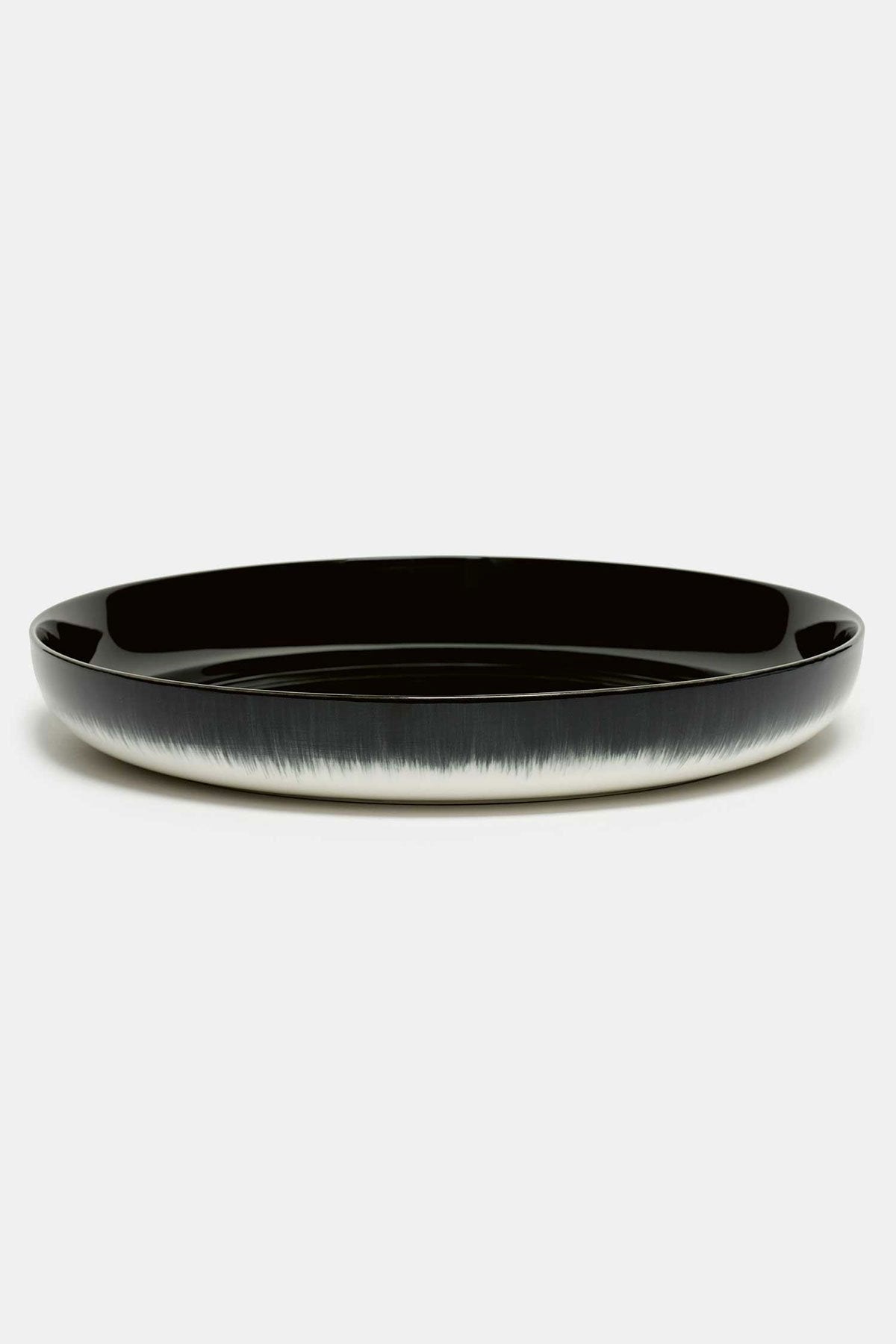 Dé porcelain high plate (Var. B) - D:27cm (2x)