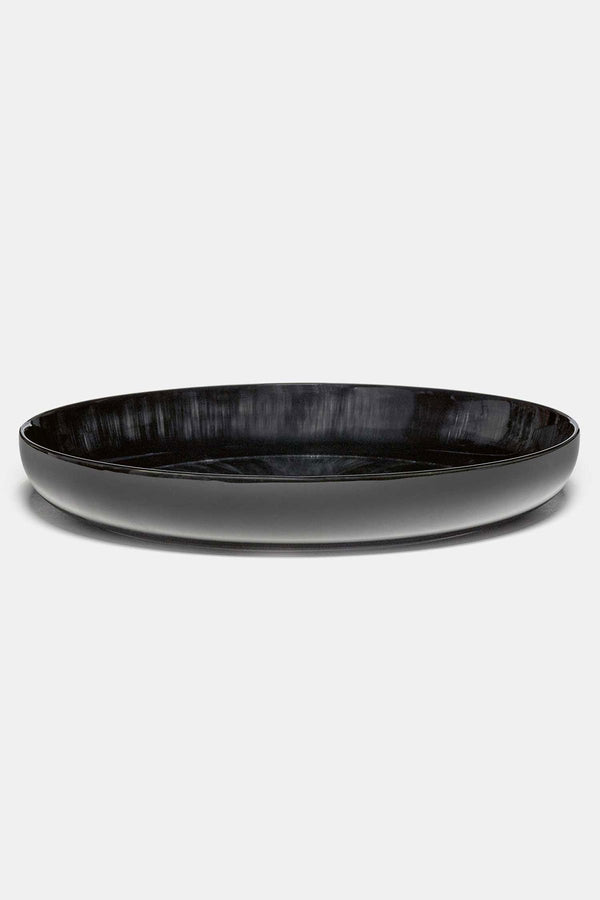Dé porcelain high plate (Var. C) - D:27cm (2x)