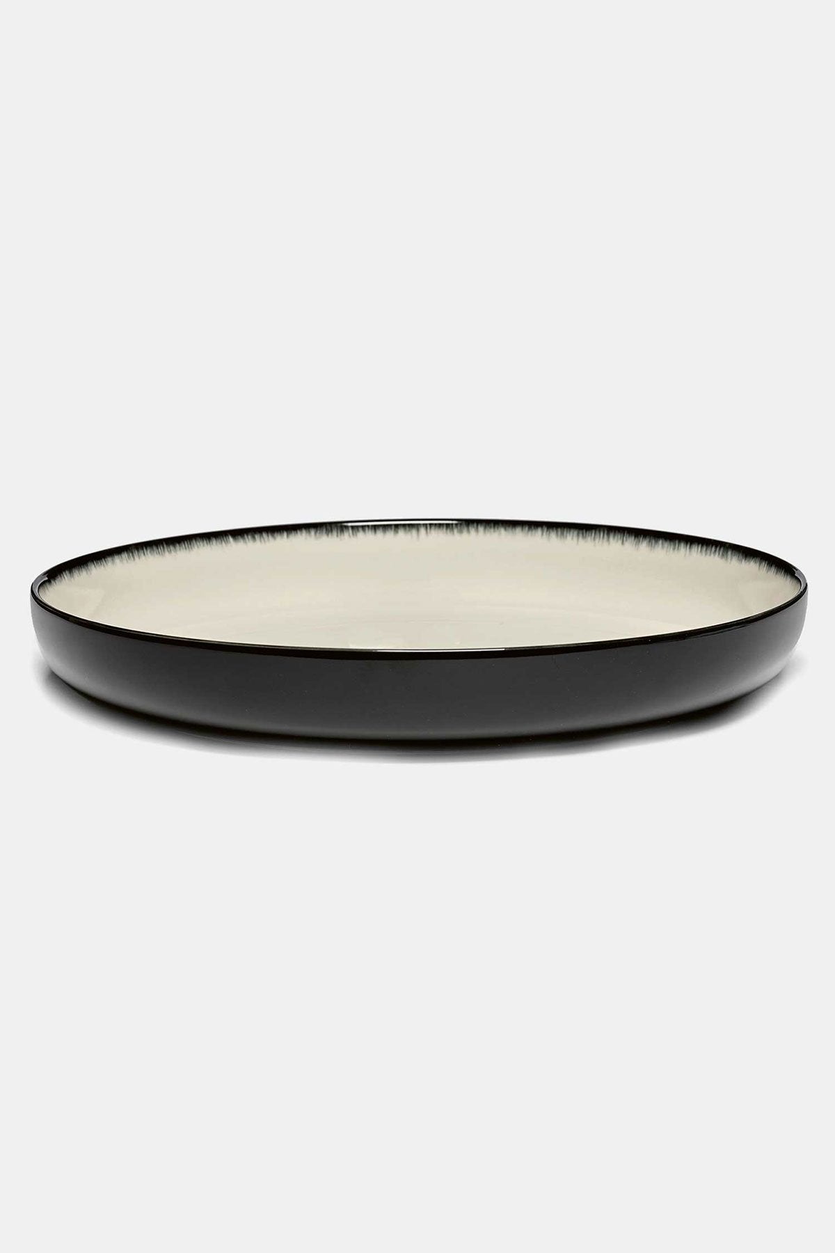 Dé porcelain high plate (Var. D) - D:27cm (2x)