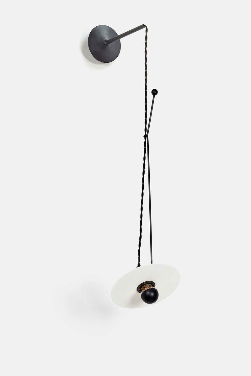 Luna S3 - Wall Lamp with a wall rose